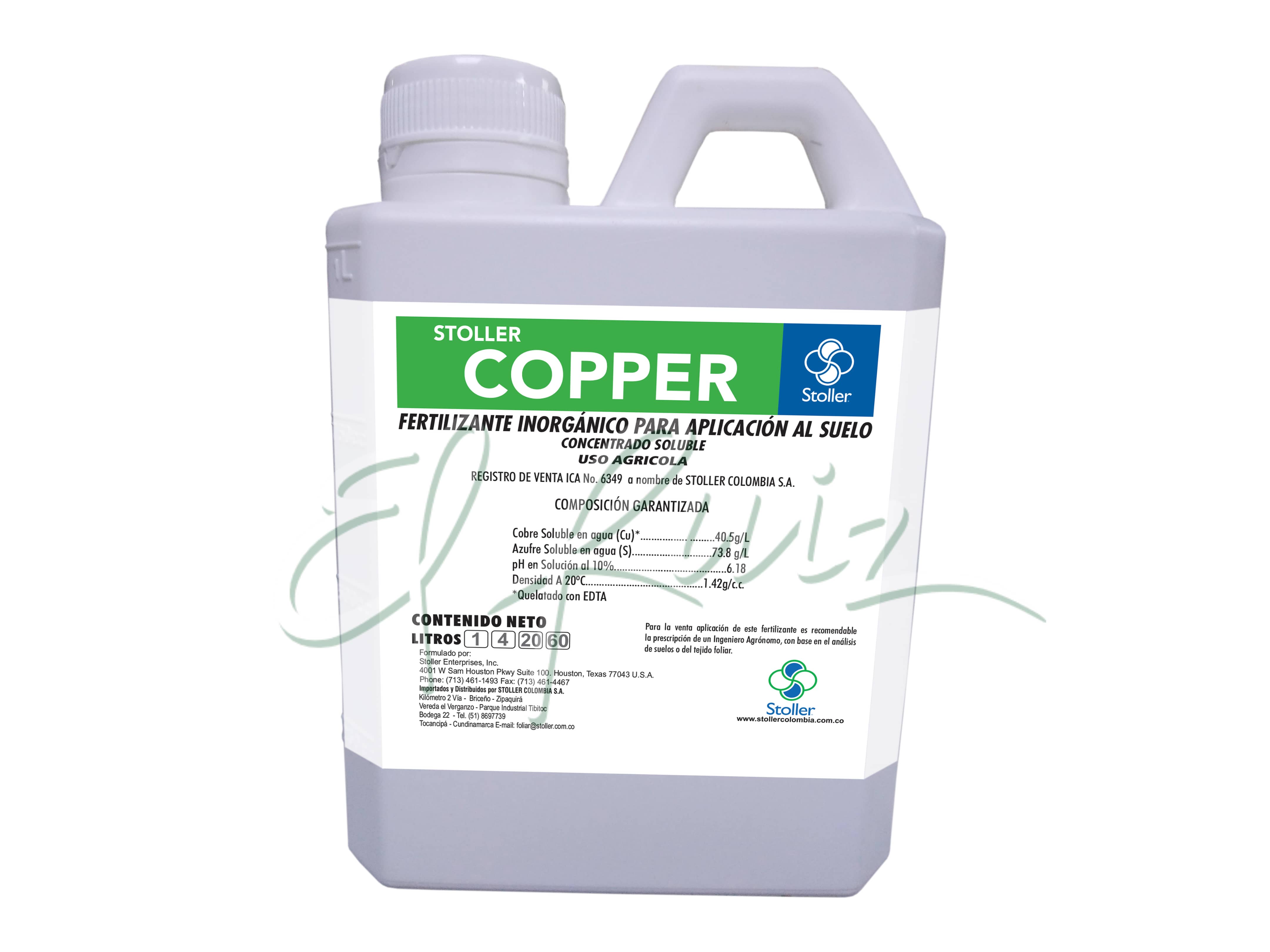 Fertilizante Stoller Copper x 1 Lt