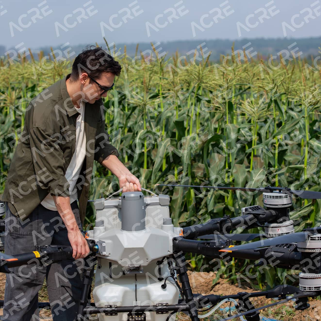 Combo Agrícola DJI AGRAS T100 | Dron 100 kg + 3 Baterías