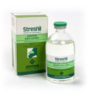 Stresnil 100 ml | Sedante veterinario para cerdos | Azaperona 40 mg/ml