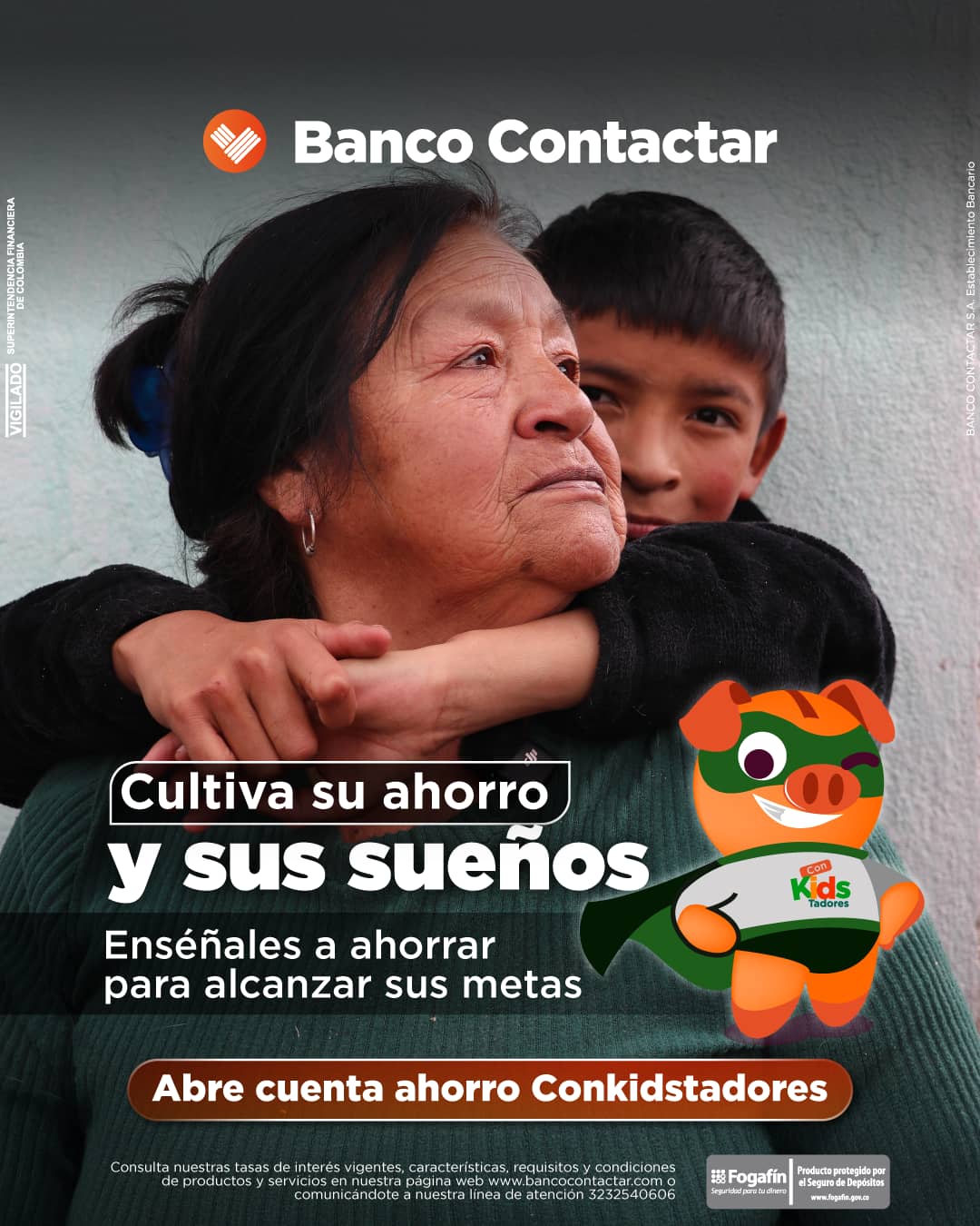 Cuenta Ahorros para Conkidstadores