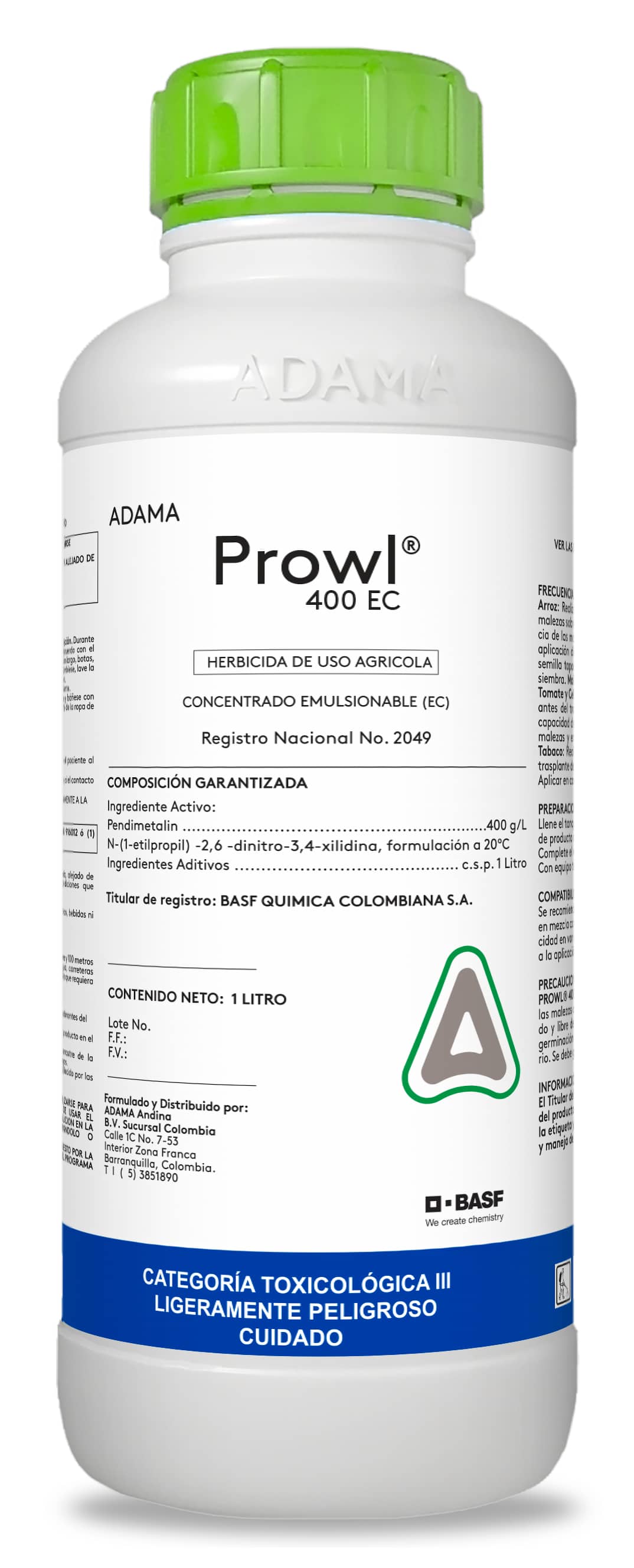Herbicida Prowl® 400 EC x 1 Lt - Adama