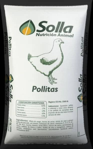 Alimento Pollitas Crombo x 40 Kg