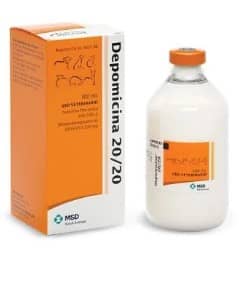 Antibiótico Depomicina 20/20 x 250 ml - MSD