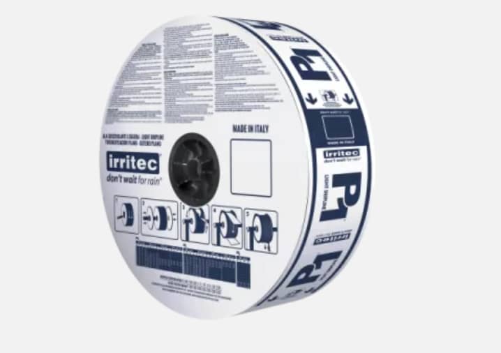 Cinta de Riego P1 CAL 18000 X 20CMS X 1000 MTS en Linea Pastilla Irritec