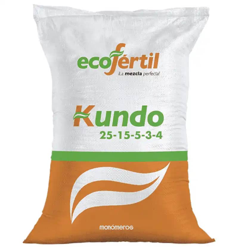 Fertilizante Kundo 25-15-5-3 x 50 Kg - Ecofértil