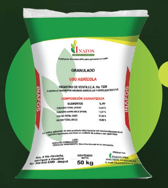 Fertilizante Inafos x 50 Kg