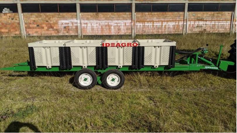 Remolque ZETA 624 Bins: para carga frutícola