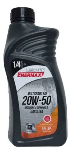 Aceite Enermax 20W50 máxima protección motor