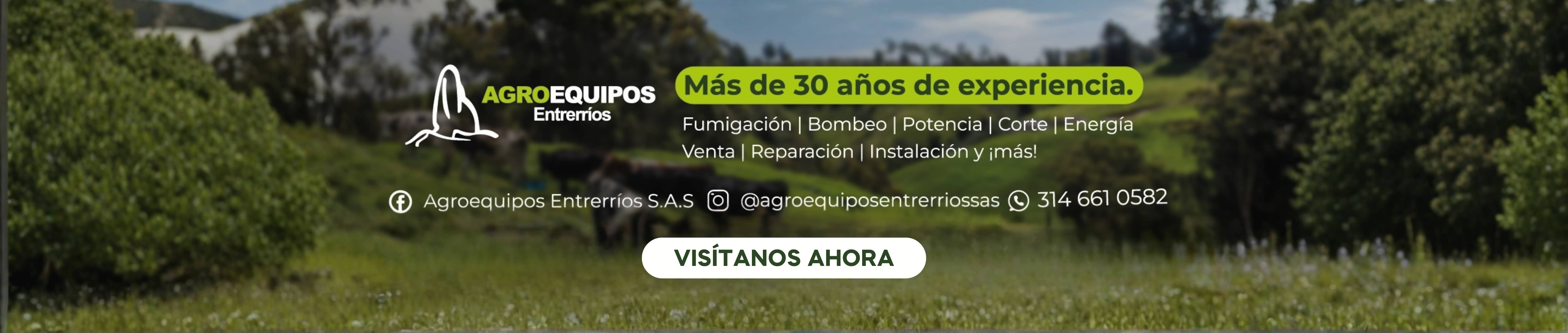 Mauinaria agrícola. Venta de equipos de fumigación, bombas y motores, sistemas de riego, mangueras y tratamiento de aguas, accesorios, repuestos y materiales eléctricos.