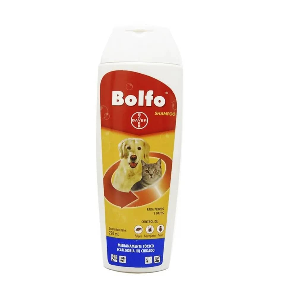 Bolfo Shampoo 100 cc | Control de pulgas y garrapatas