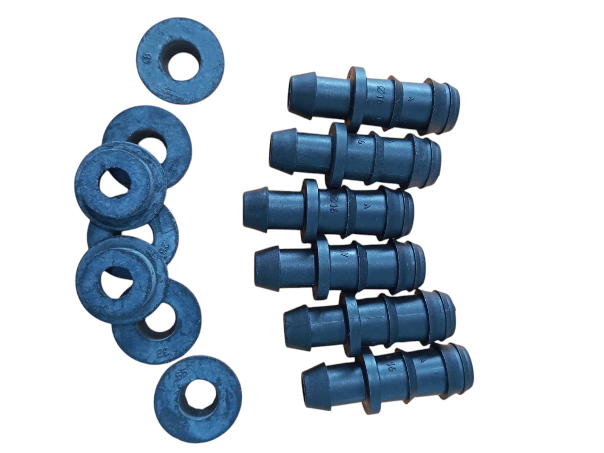 Conector y Silleta 16x16mm Azud | Derivación Precisa Goteo