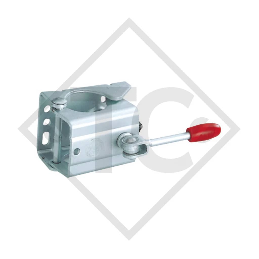 Abrazadera pata 500kg Ø48–60mm: máxima firmeza