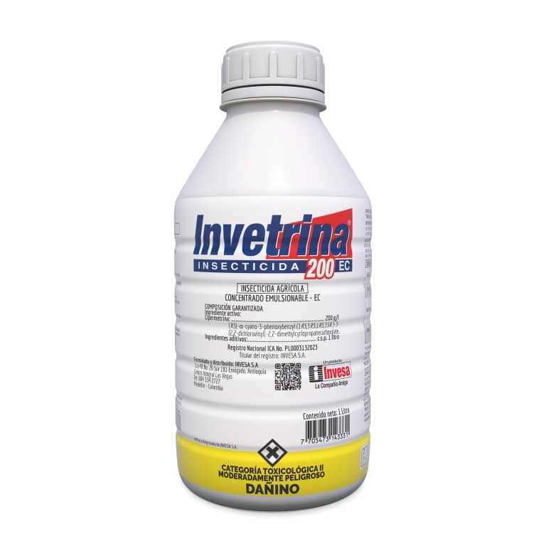 Invertrina Insecticida – Control potente de insectos agrícolas