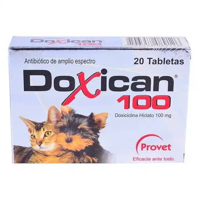 Antibiótico Doxican 100 ( 20 Tabletas)