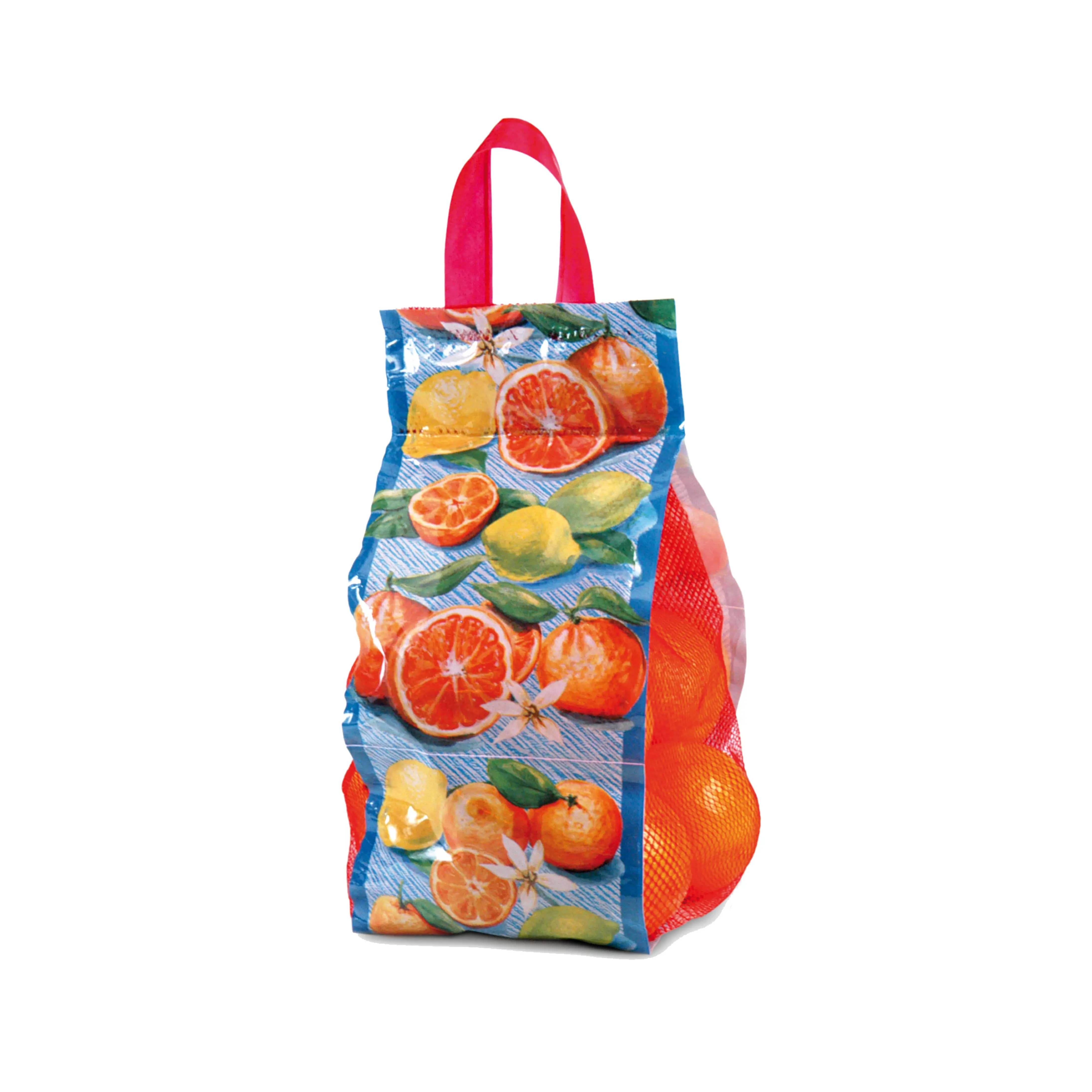 Enmalladora BRT para empaque en malla de frutas y hortalizas