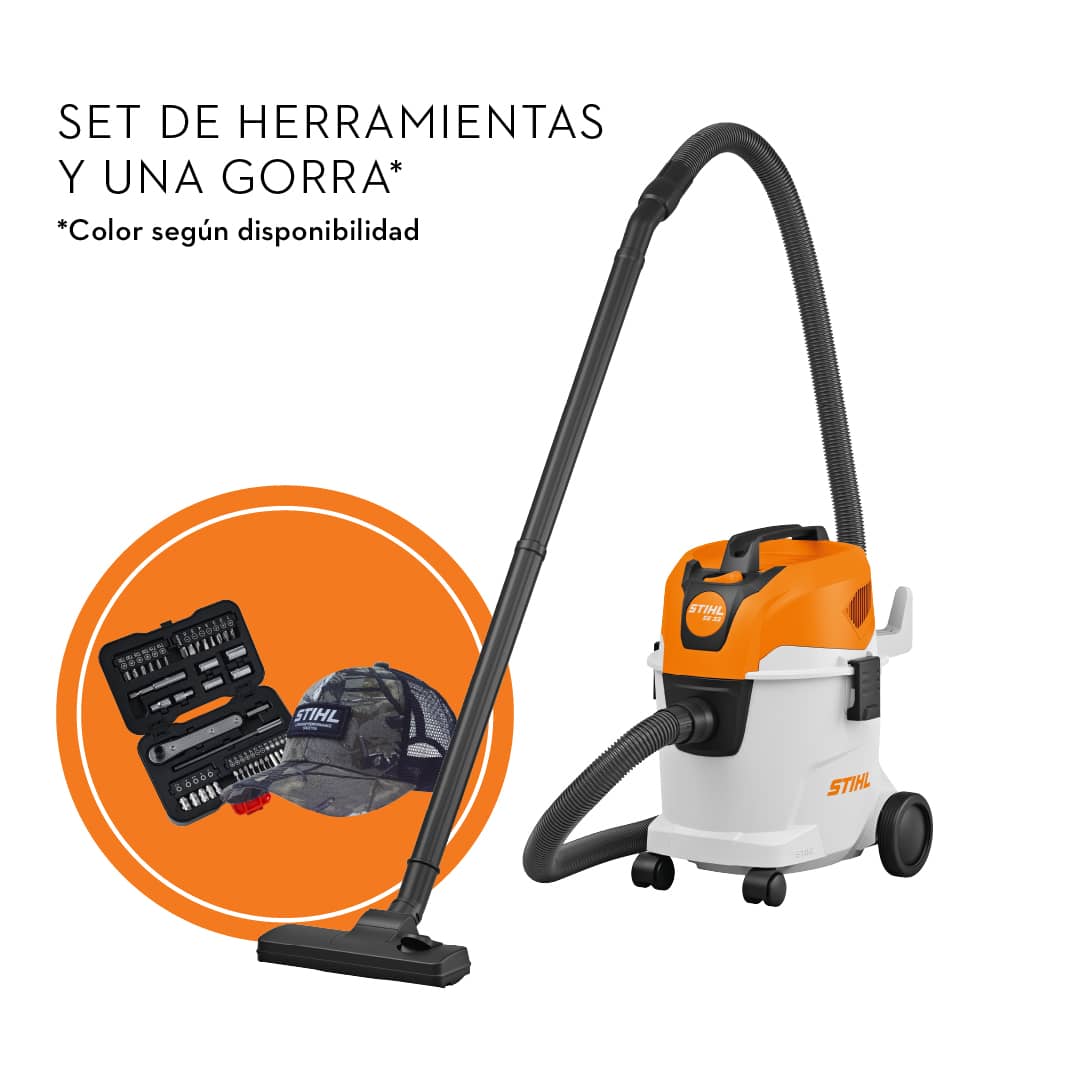 Aspiradora a Gasolina STIHL SE 33 | Potente Limpieza Exterior