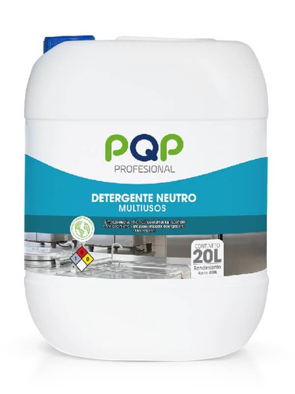 Detergente Liquido PQP Pro Neutro 20 L