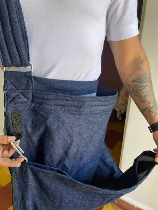 Tijeras de cosechadoras 2 mts + Canastilla Cosechador + Bolso cosechador