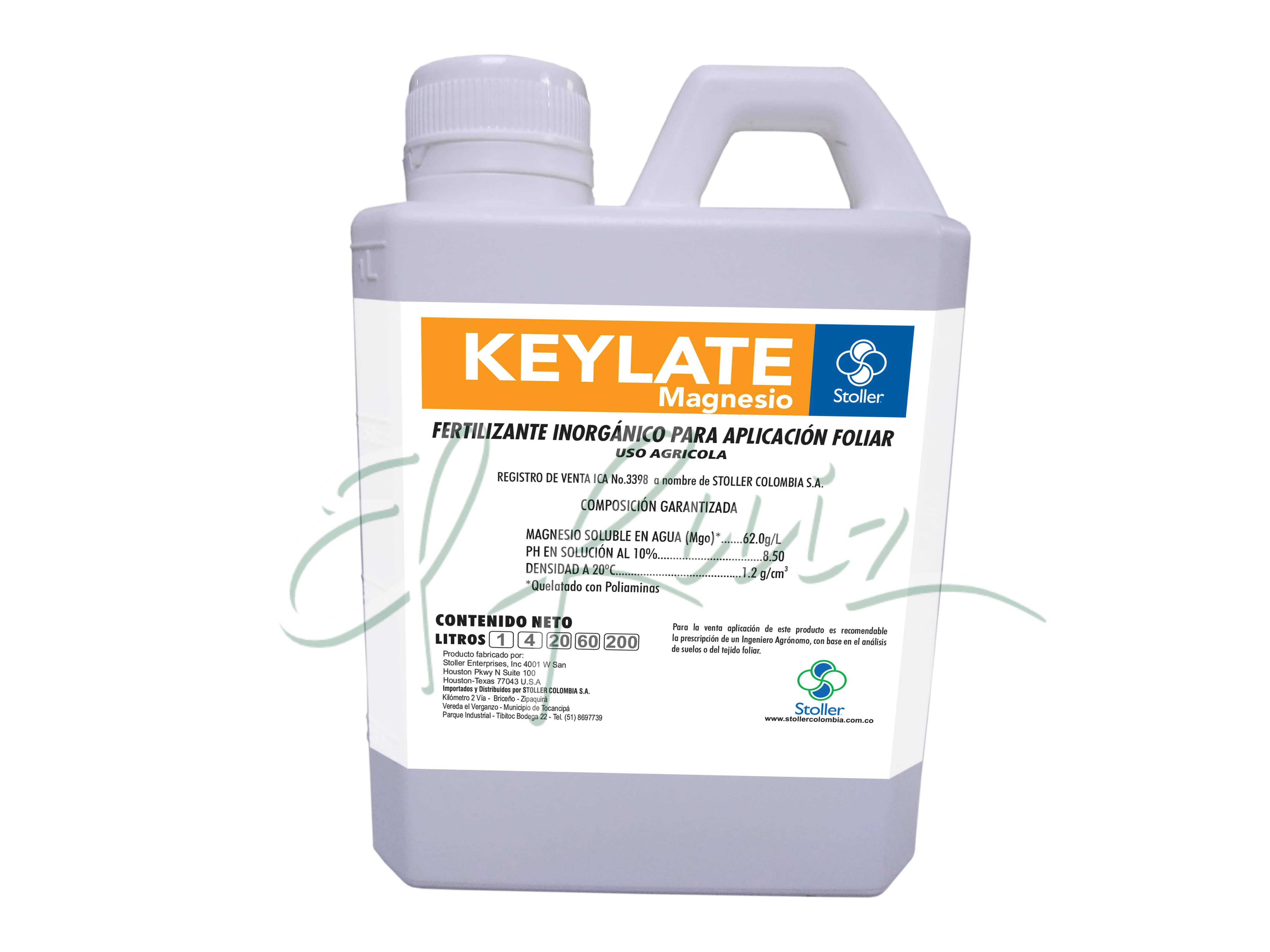 Keylate Magnesio 1L Stoller: mejora fotosíntesis