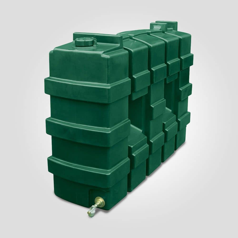Tanque Kingspan 264 galones con drenaje - Para plantas generadoras