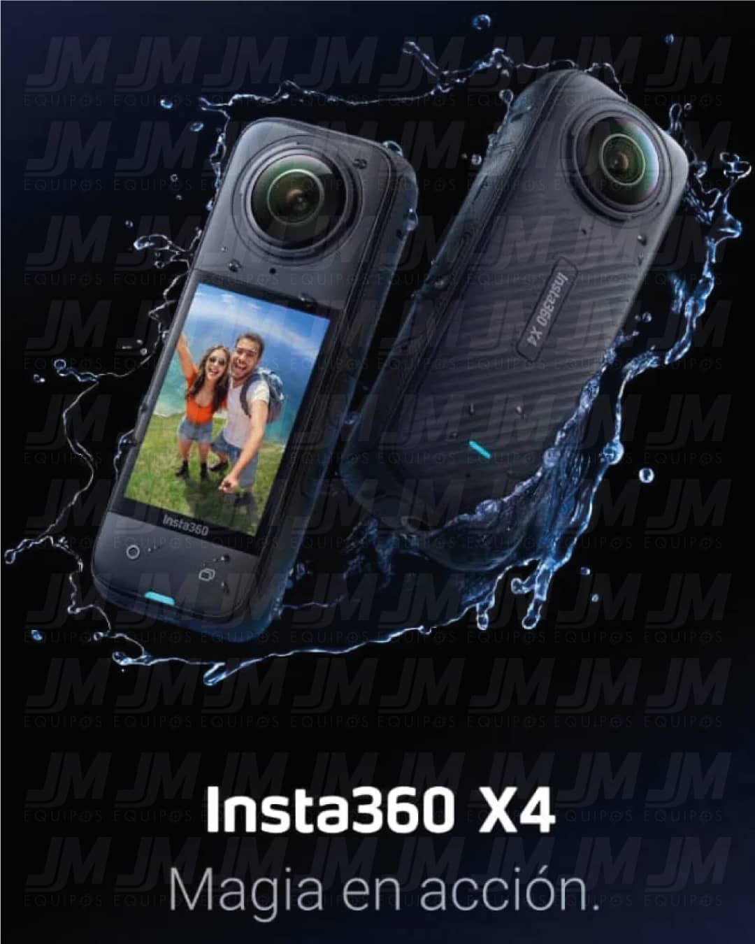 Insta360 X4 cámara 360° 8K con estabilización FlowState