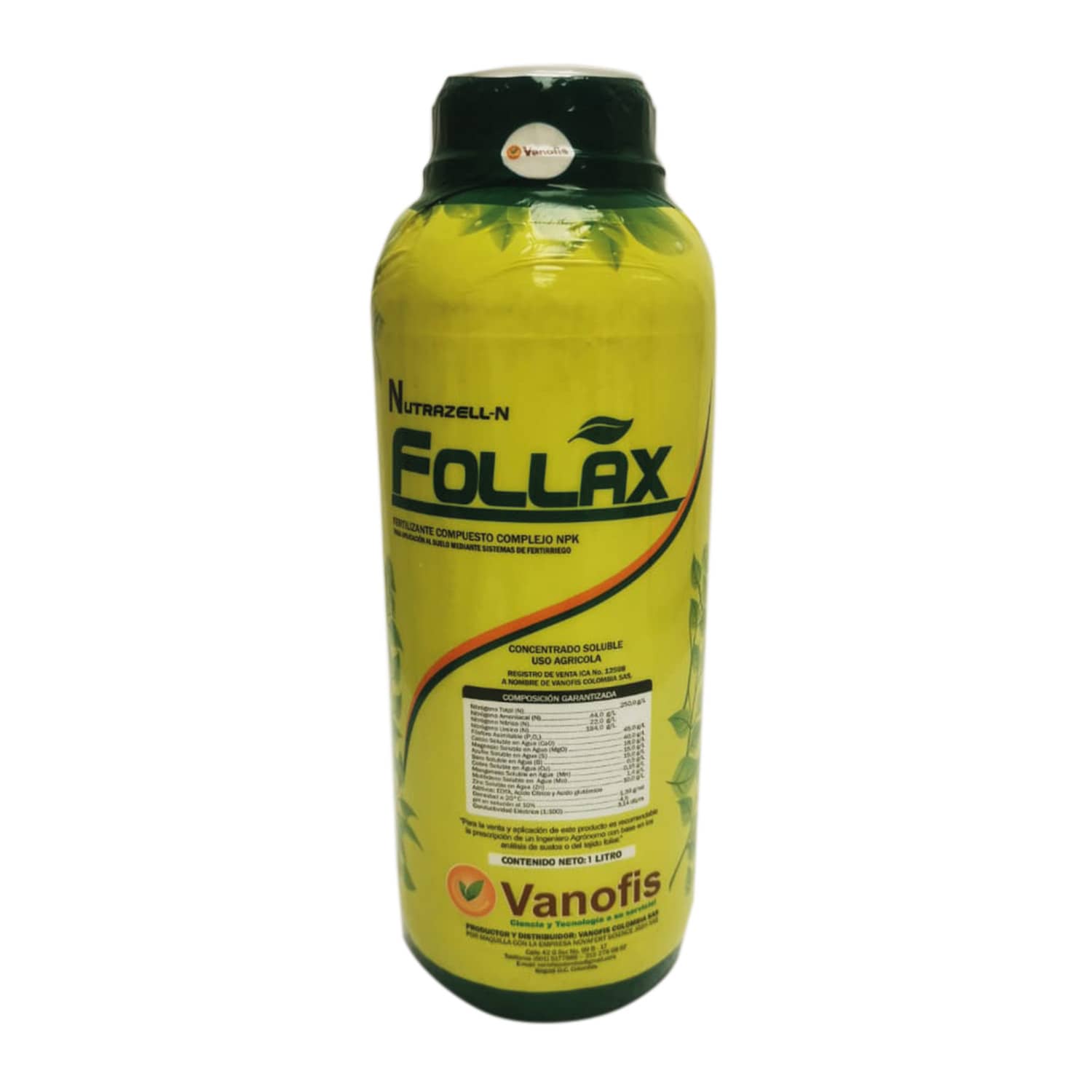 Fertilizantes Nutrazell-N Follaz x 20 Lt