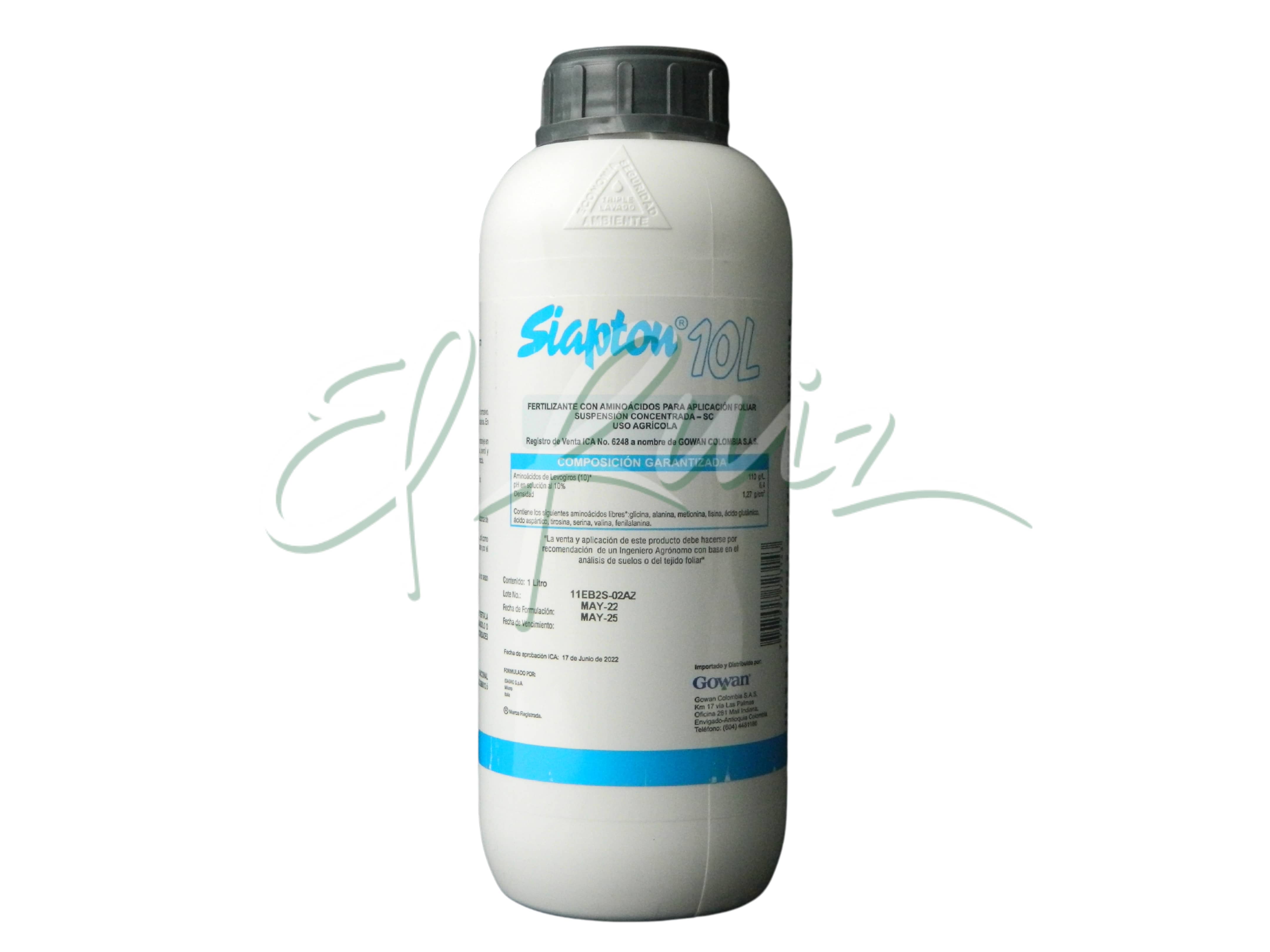 Fertilizante Siapton x 10 Lt - Gowan