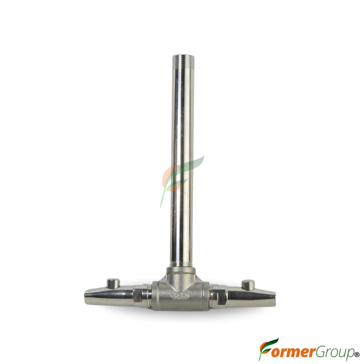 Kit Bebedero Lechones Doble Botón 1/2 T 20cm Acero Inox