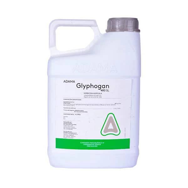 Glyphogan x 4 Litros | Herbicida Glifosato sistémico efectivo