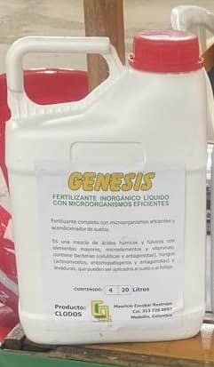 Fertilizante Génesis x 4 Lt