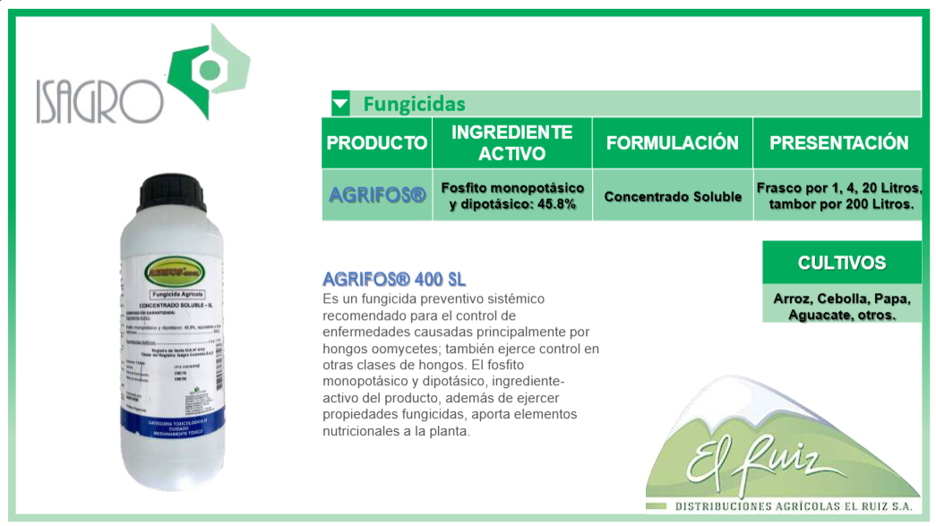 Fungicida Agrifos x 1 Lt