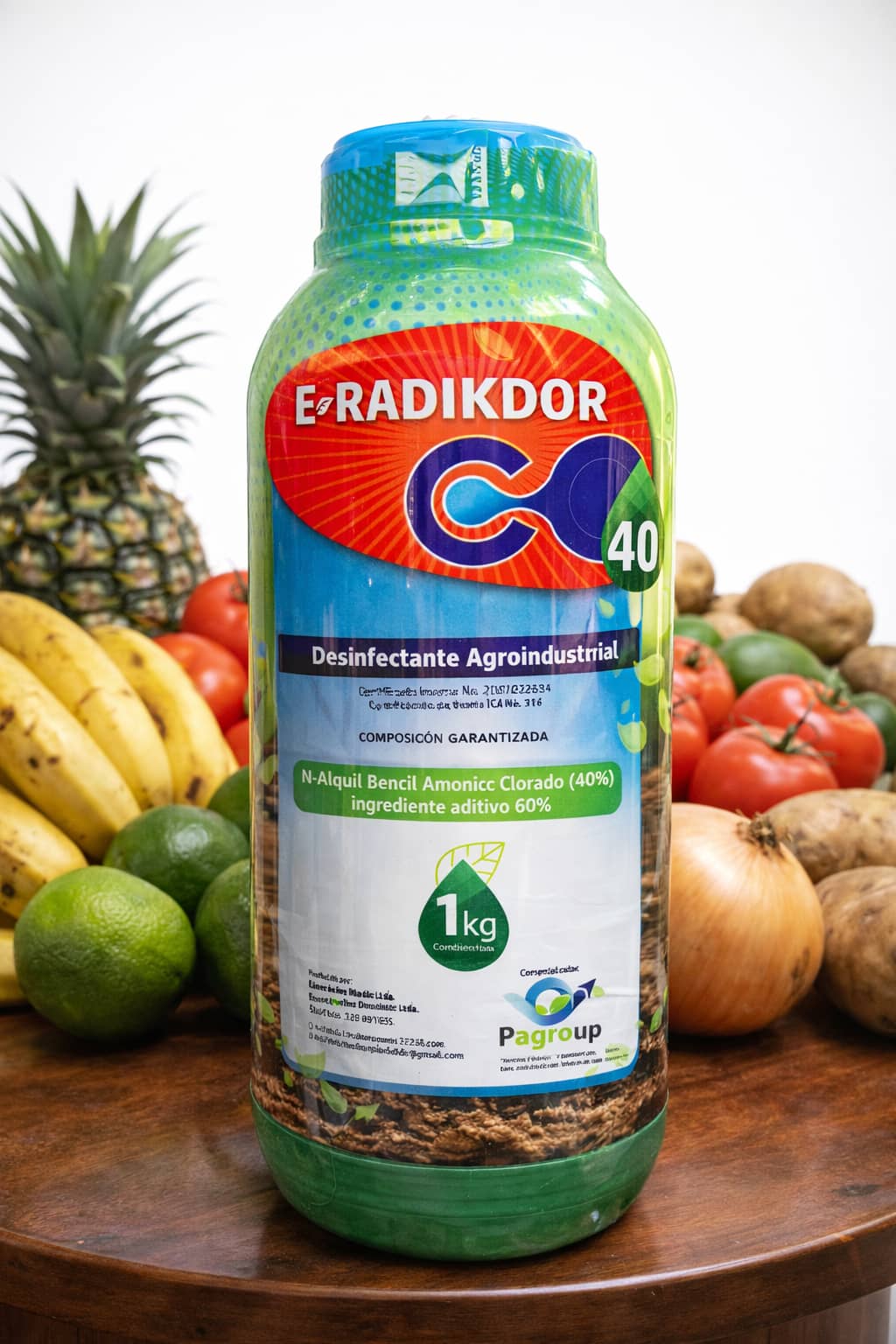 E‑Radicador CO40 1L | Desinfectante Agrícola