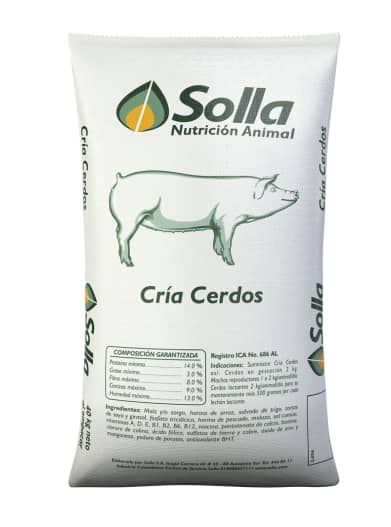 Alimento para cerdos x 40 kg - Solla Criacerdos