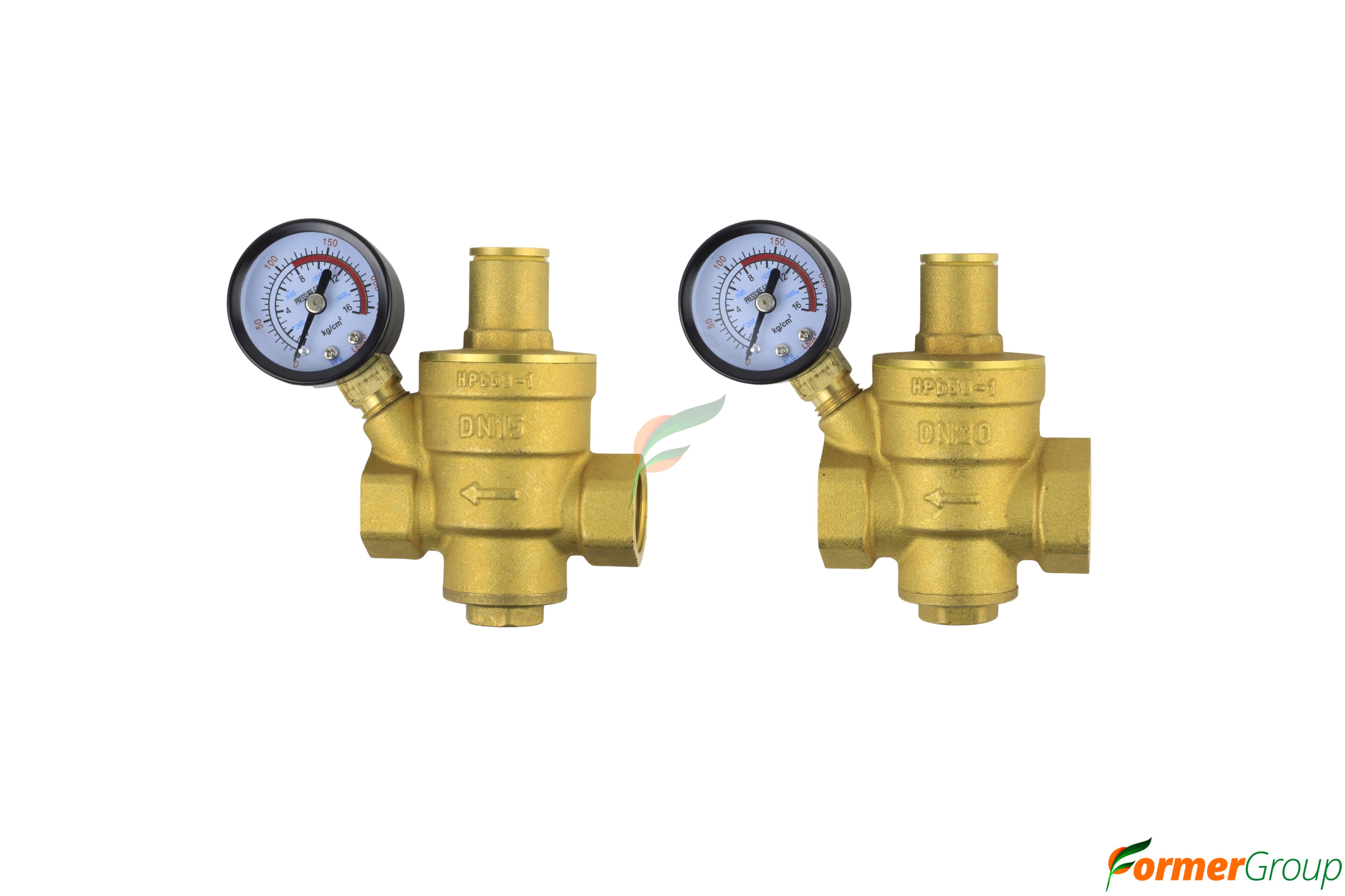 Regulador Reductor De Presion De Agua Ajustable 1/2