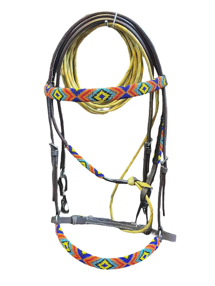 Apero de cabeza apache para caballo | Estilo criollo y control cómodo