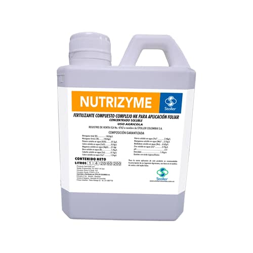 Fertilizante foliar Nutrizyme x 1 LT - Stoller