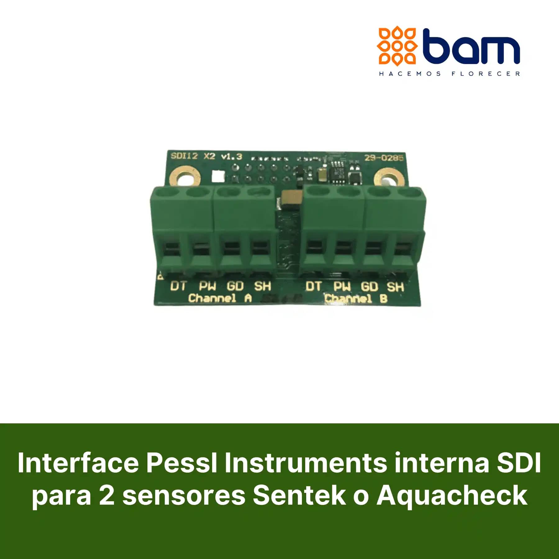Interface  Pessl Instruments Interna sdi para 2 Sensores Sentek o Aquacheck