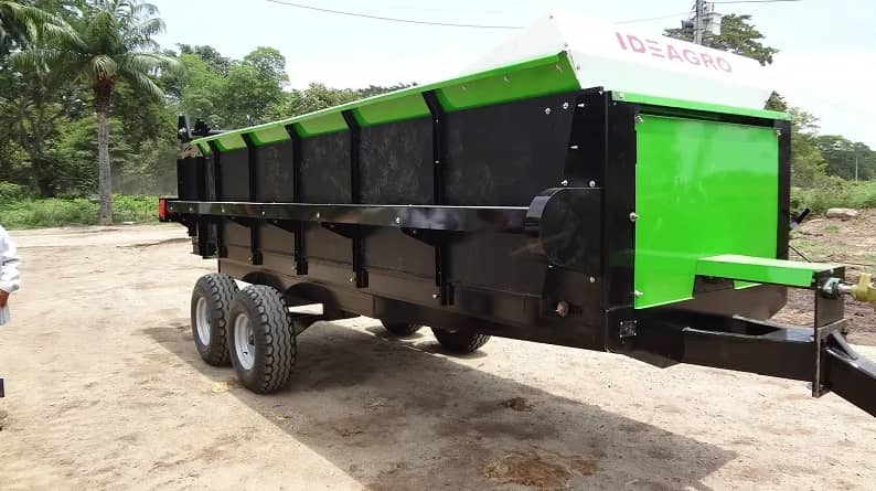 Remolque MSP 8,0 - Aplicación homogénea de fertilizantes