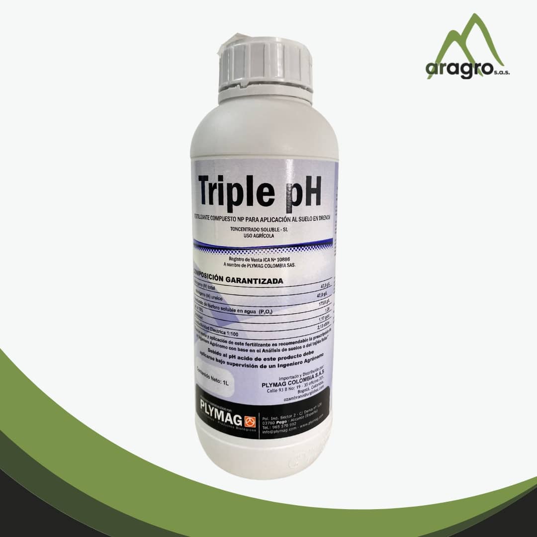 Bioestimulante Triple pH x 5 Lt - Plymag