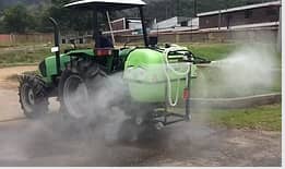 Carrete con manguera 50m para riego agrícola y finca