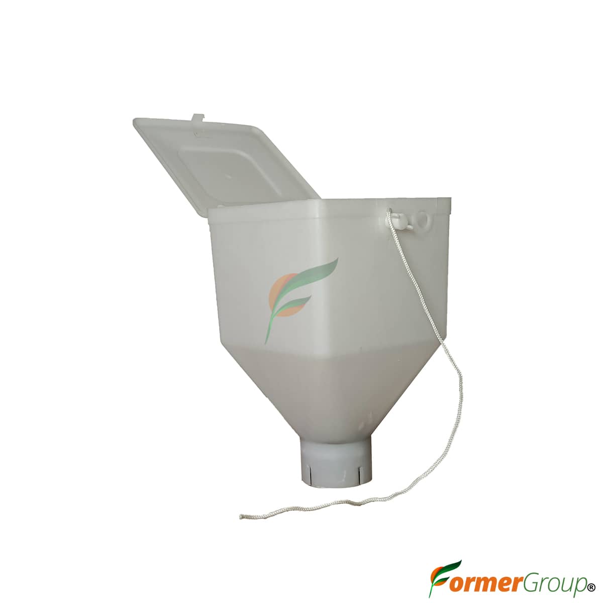 Dispensador de alimento para cerdos plástico 3 kg