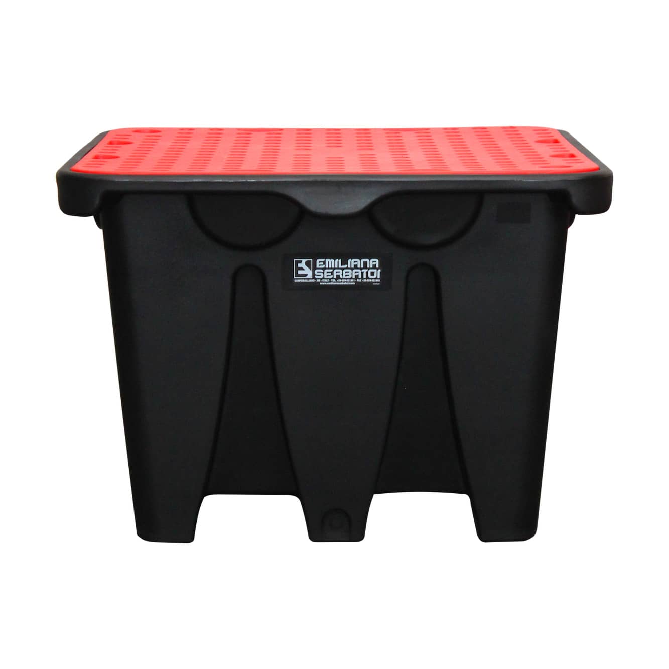 Estiba de contención para tanques IBC 1100L