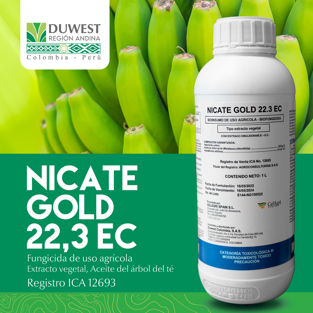 Biofungicida Nicate GOLD 22,3 EC x 1 Lt