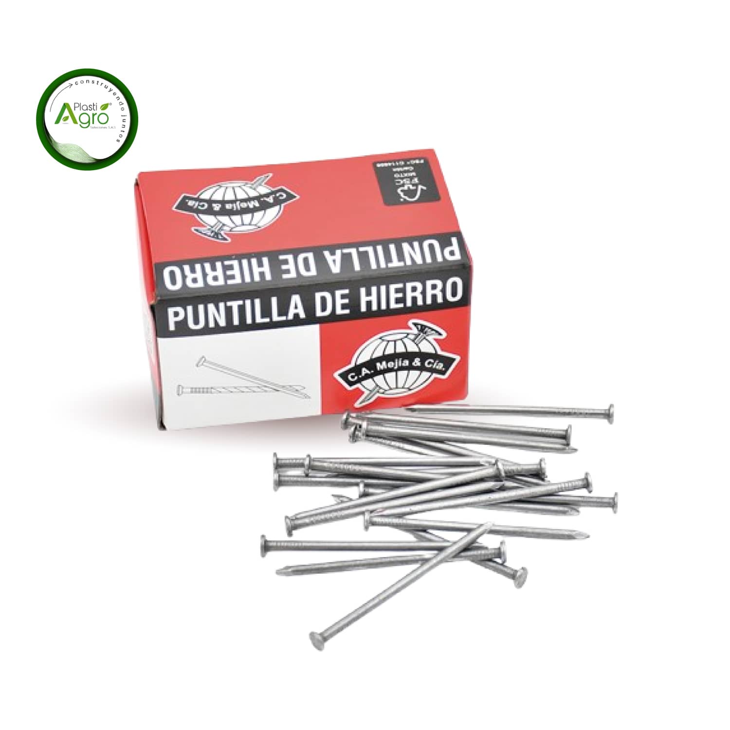 Clavo común o puntilla galvanizada