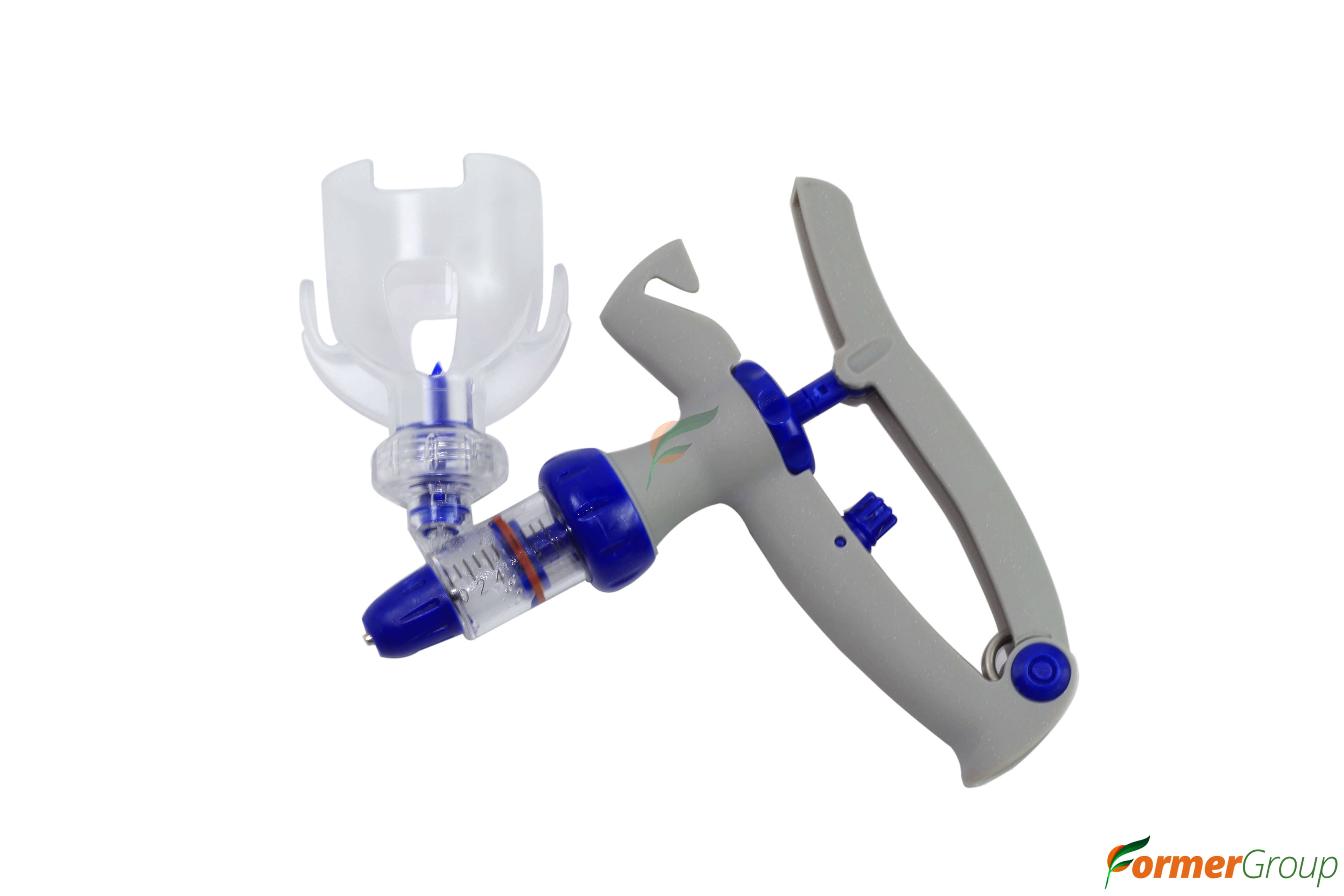 Jeringa Veterinaria Continua 10 ml Ajustable