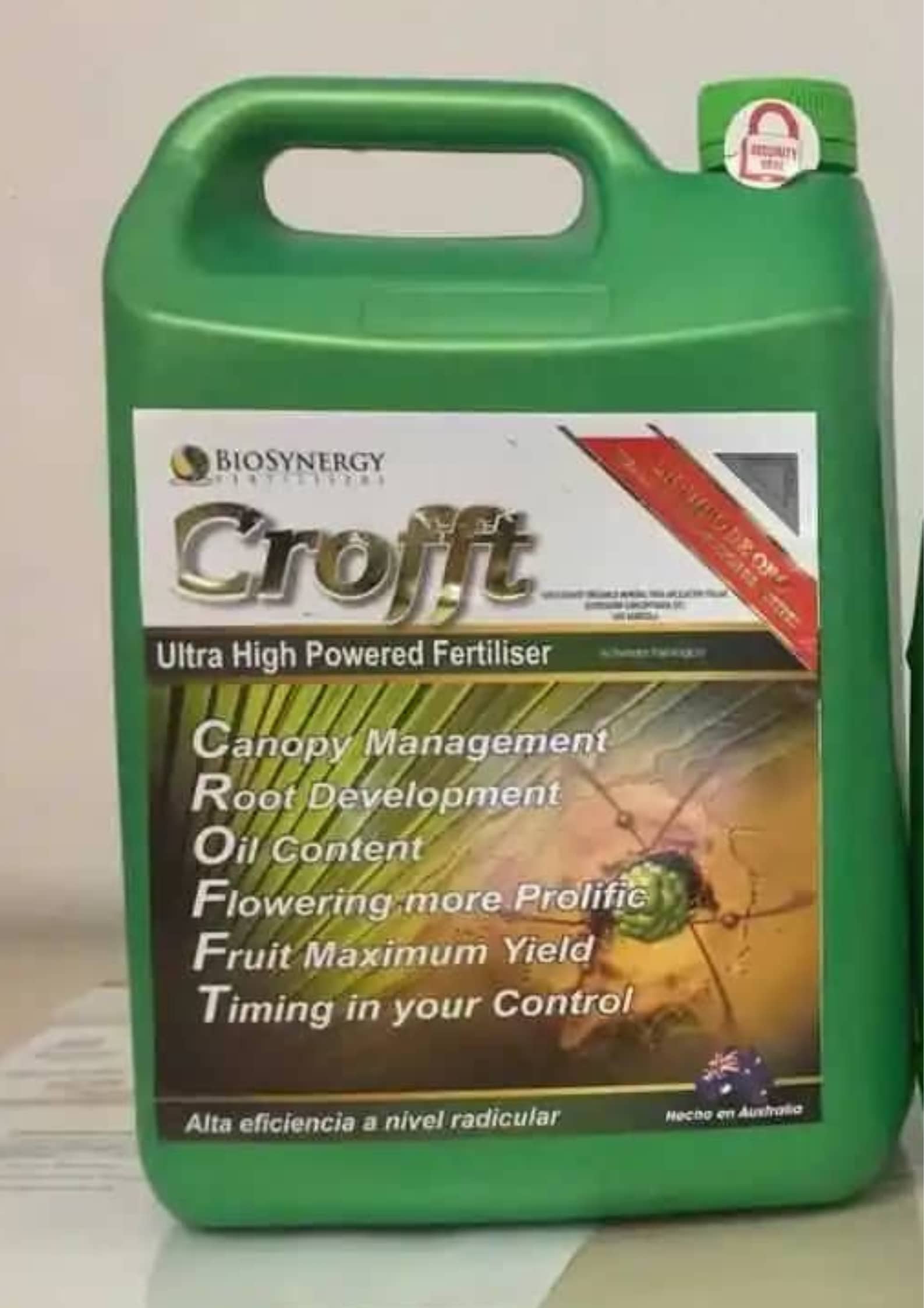 Bioestimulante Activador Fisiológico Crofft x  5 Lt