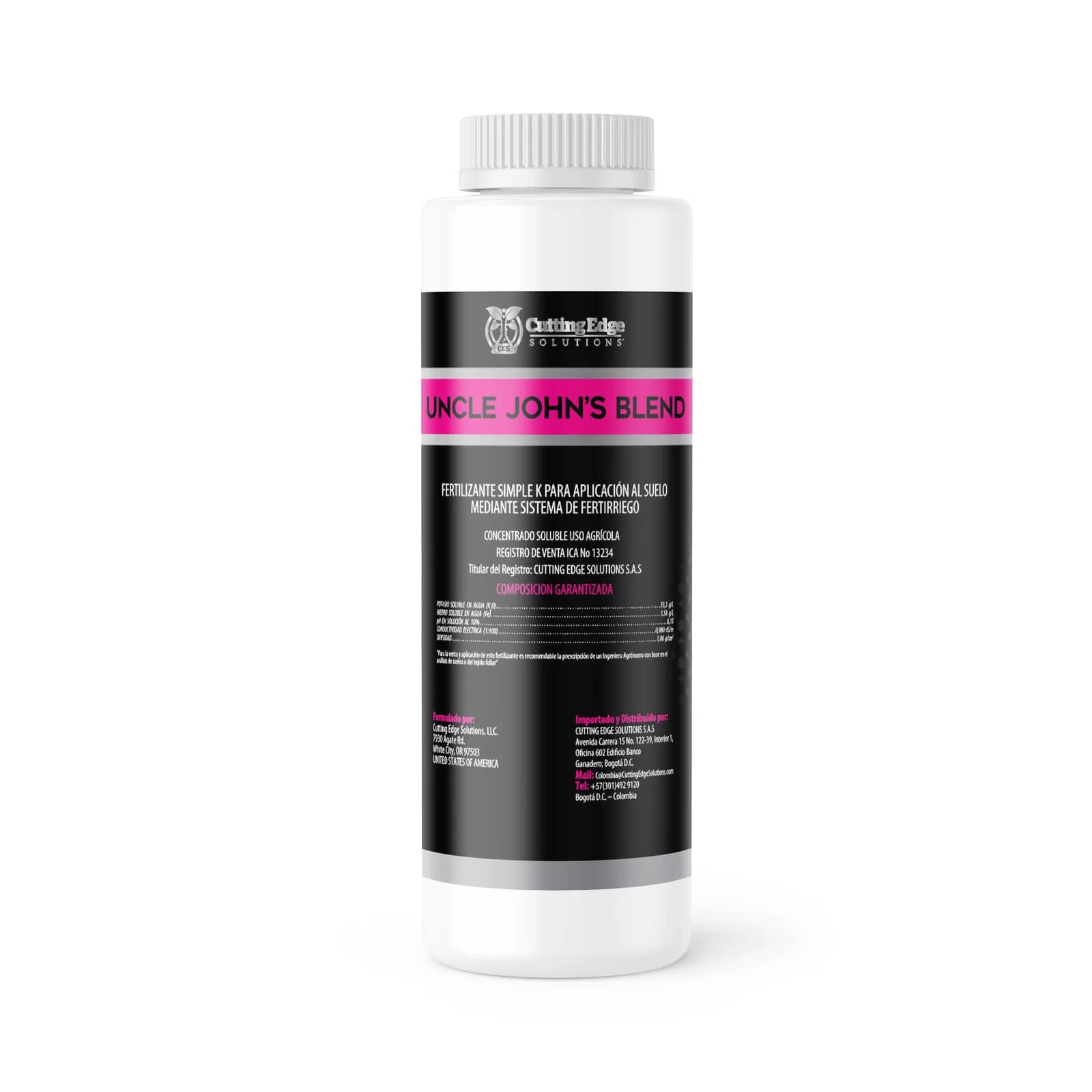 Uncle John’s Blend 1 litro | Fertilizante potásico con hierro