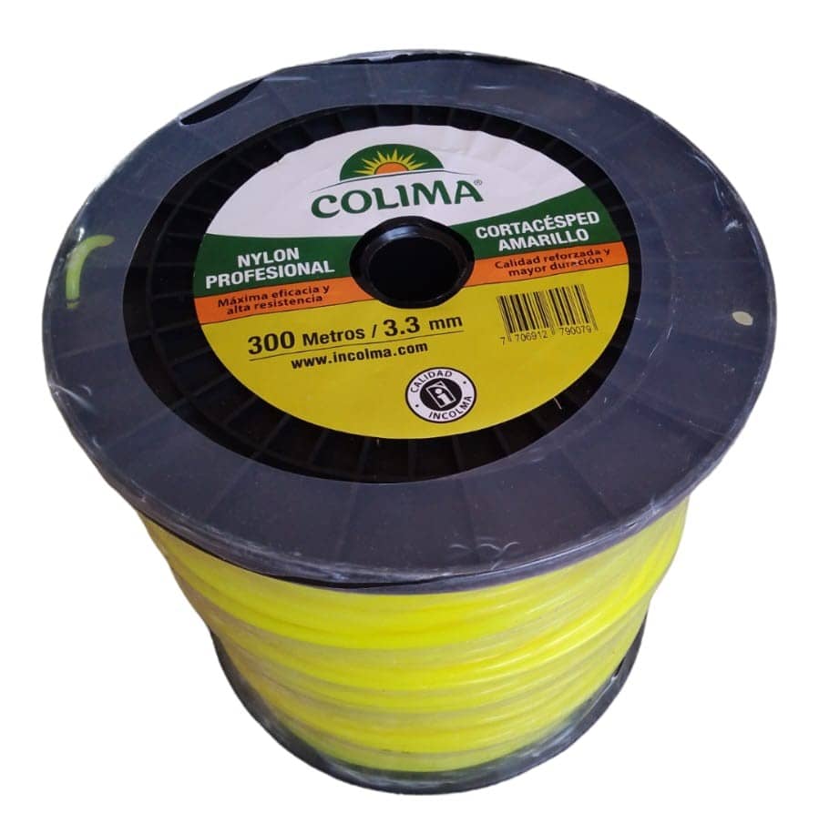 Nylon para Guadaña 3.3mm x 300mts - Alta Resistencia y Durabilidad