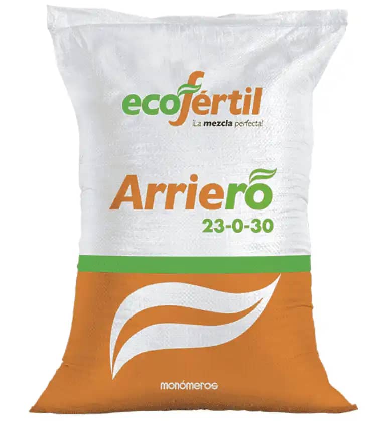 Fertilizante Arriero 23-0-30 x 50 Kg - Ecofértil