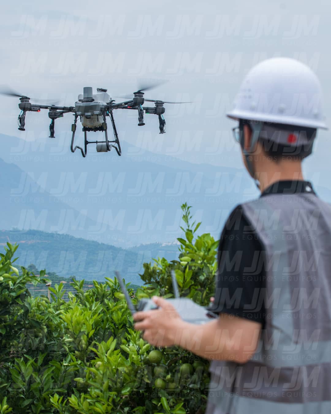 DJI AGRAS T25P Kit: 1 Dron + 3 Baterías + Cargador – Fumigación precisa
